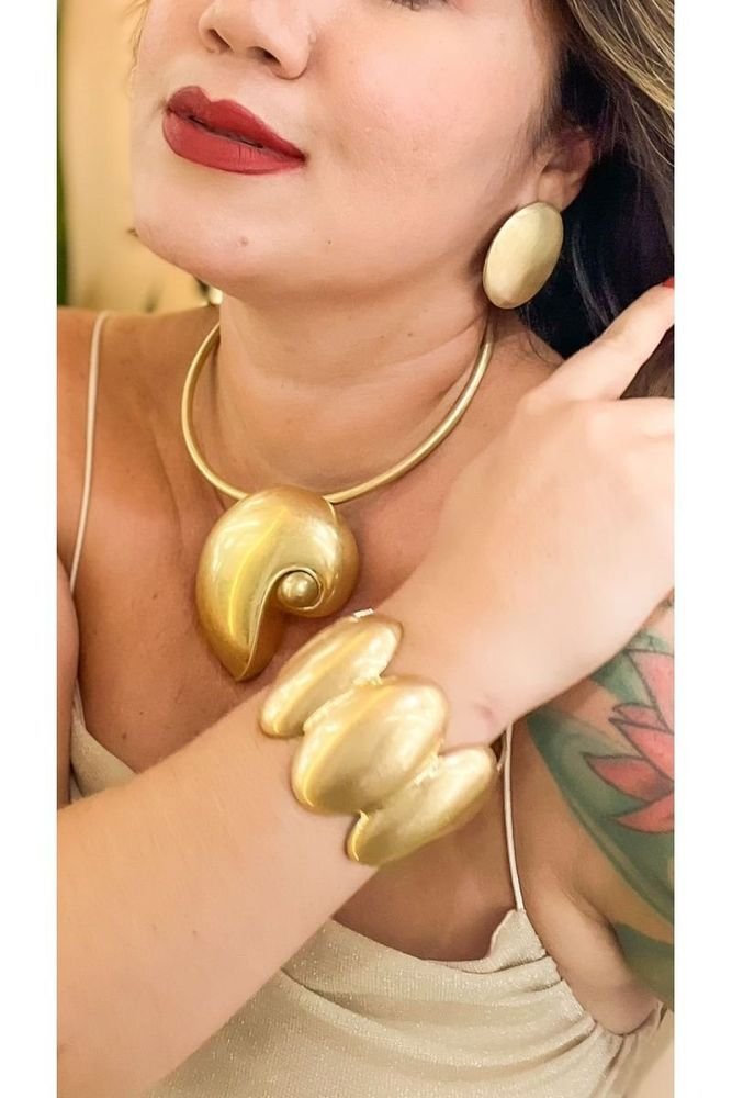 Bracelete Maxi Organic Textura