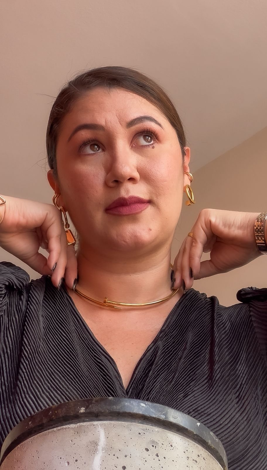 Gargantilha Prego Inspiração - Aço