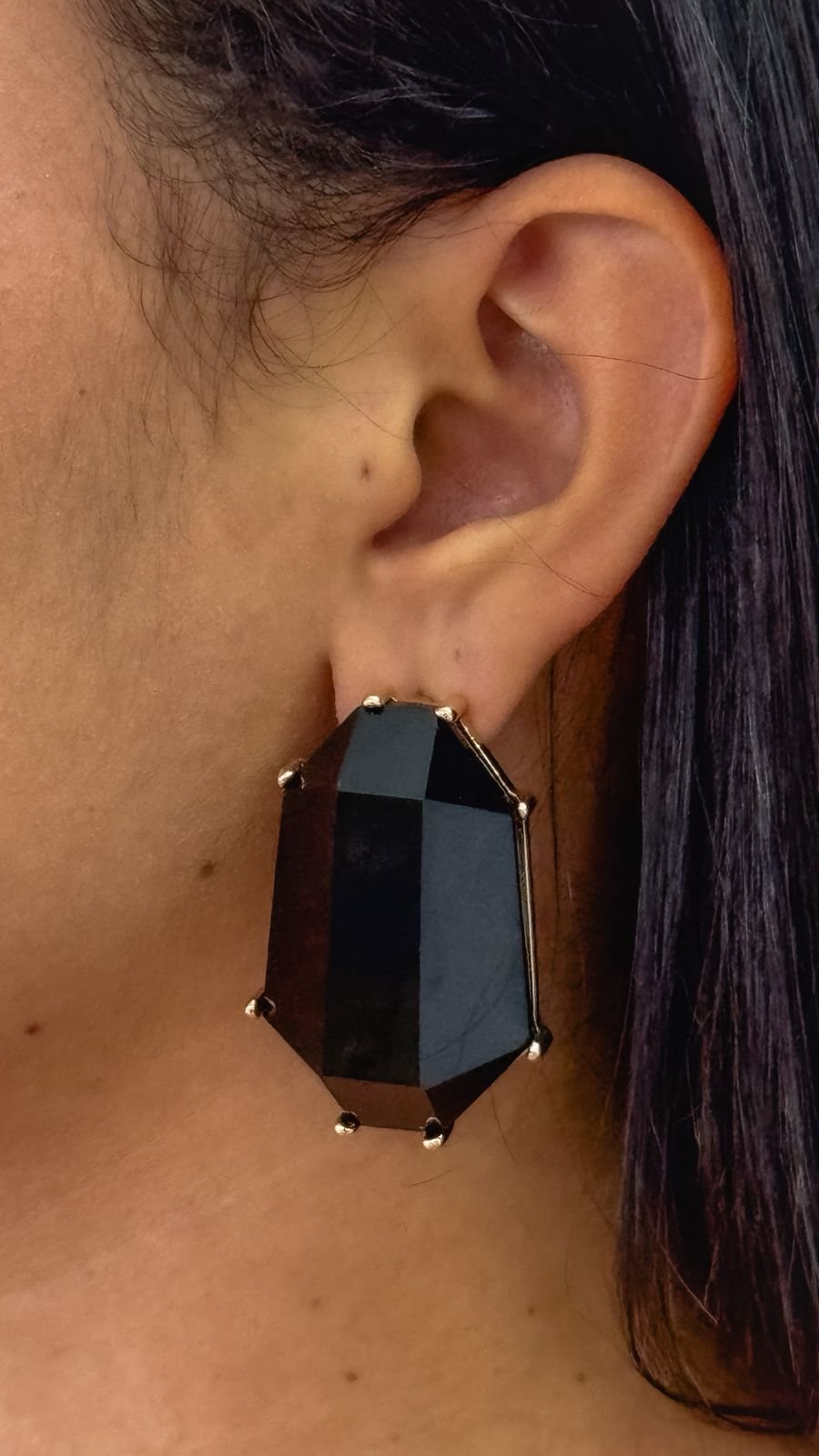 Brinco Olívia Ônix