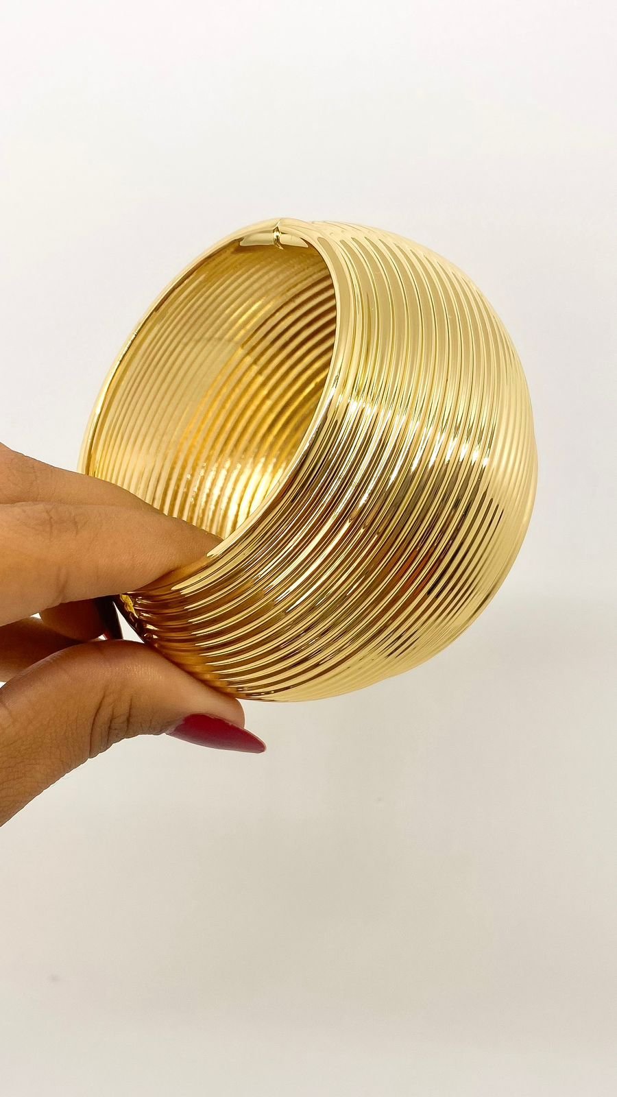 Bracelete Textura Over.