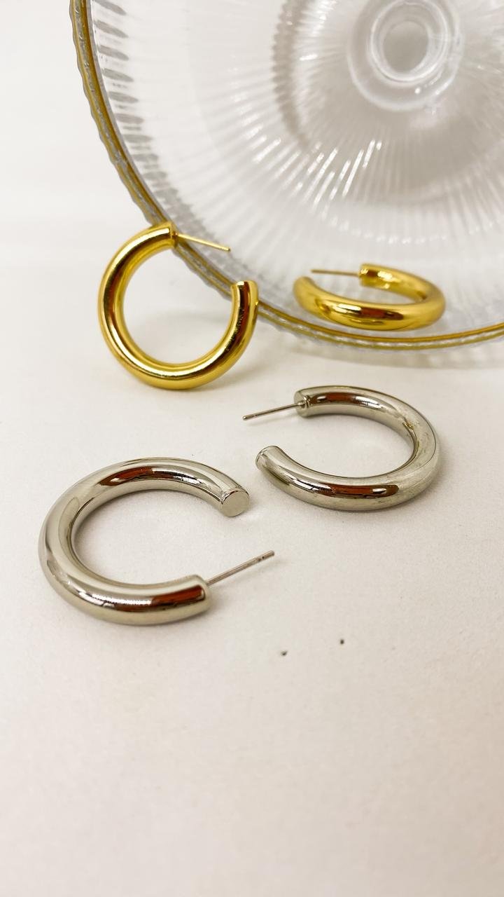 Argola Aurora Linha M - Aço