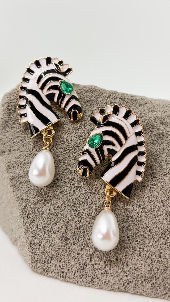 Brinco Zebra Vintage