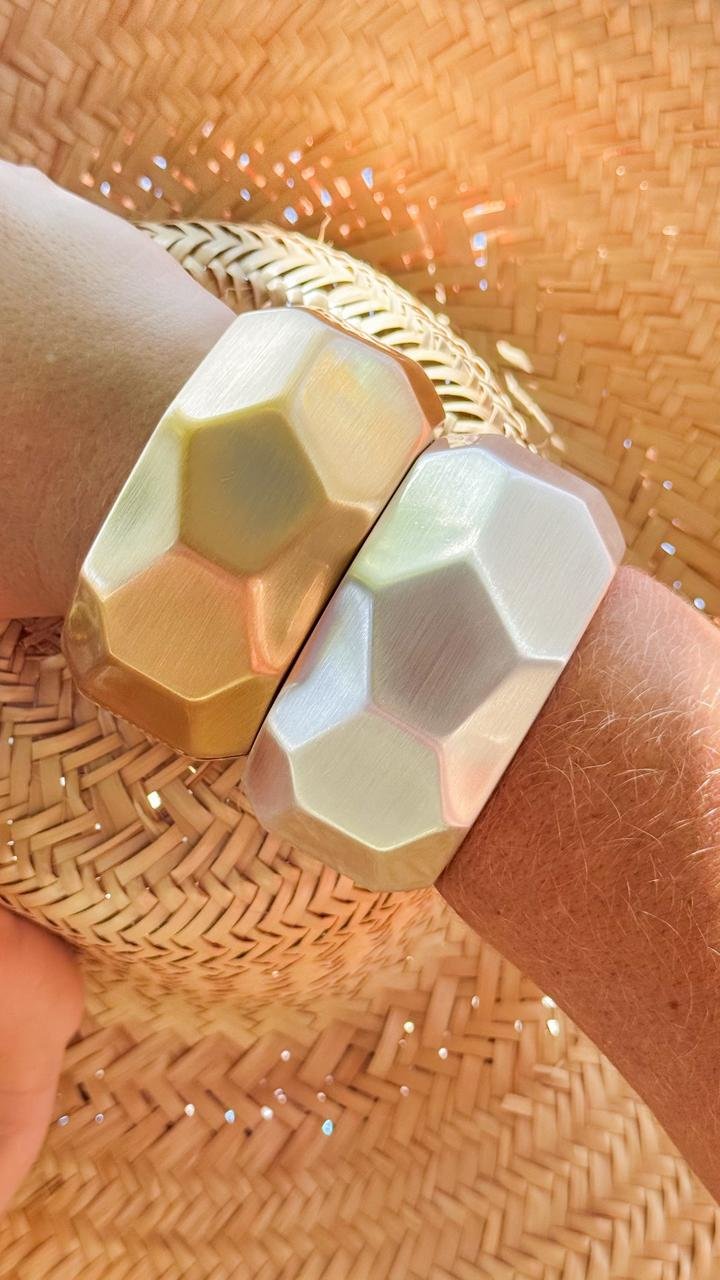 Bracelete Diamantado Fosco