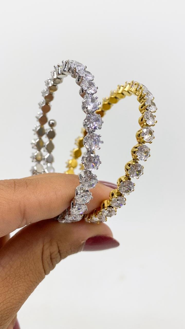 Bracelete Riveira - Aço