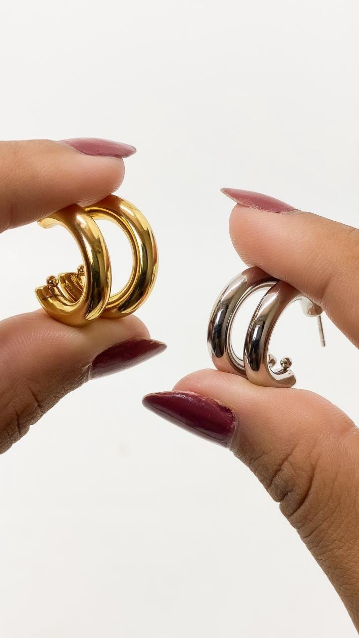 Brinco Argola Aurora Linha Pp - Aço