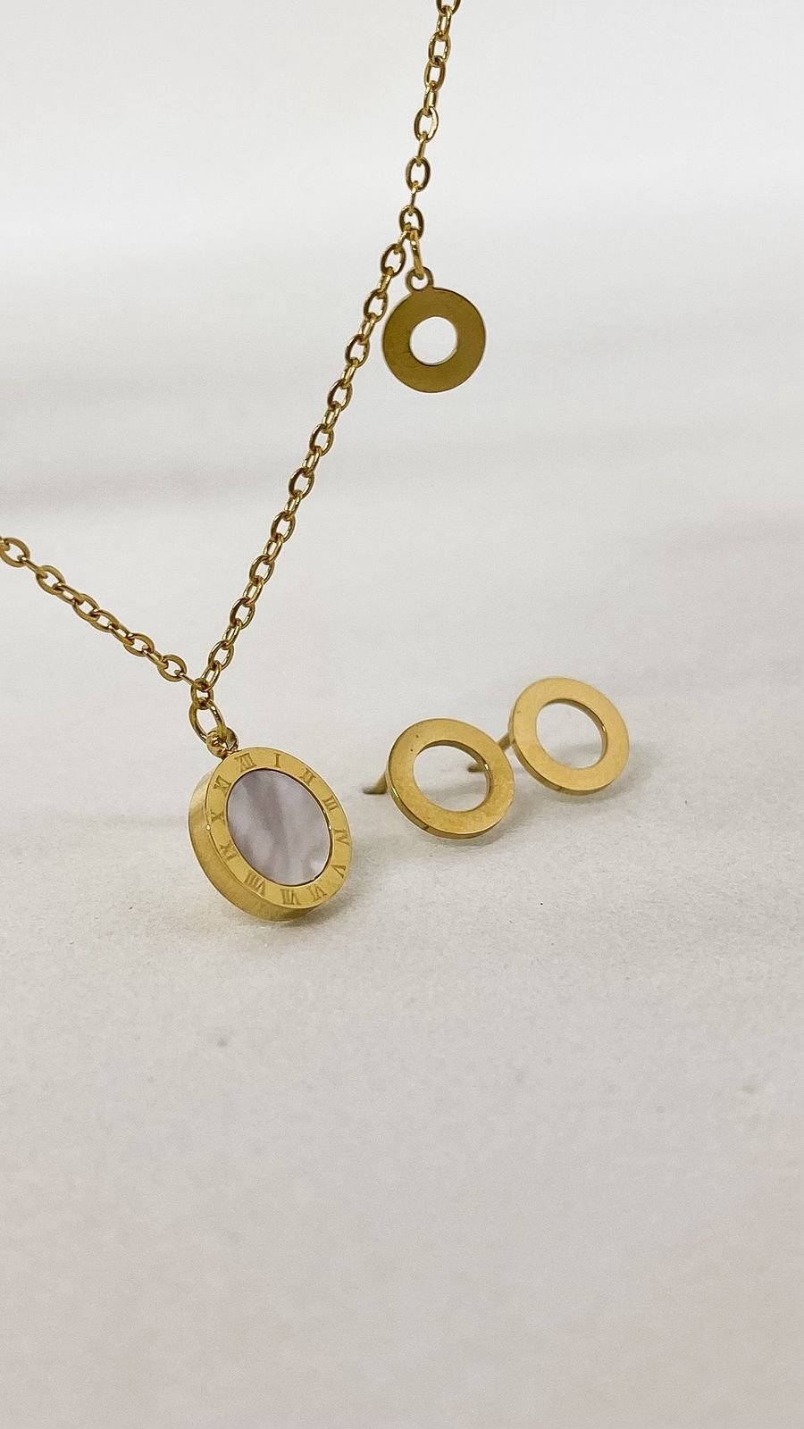 Conjunto Algarismo Romano Minimalist - Aço