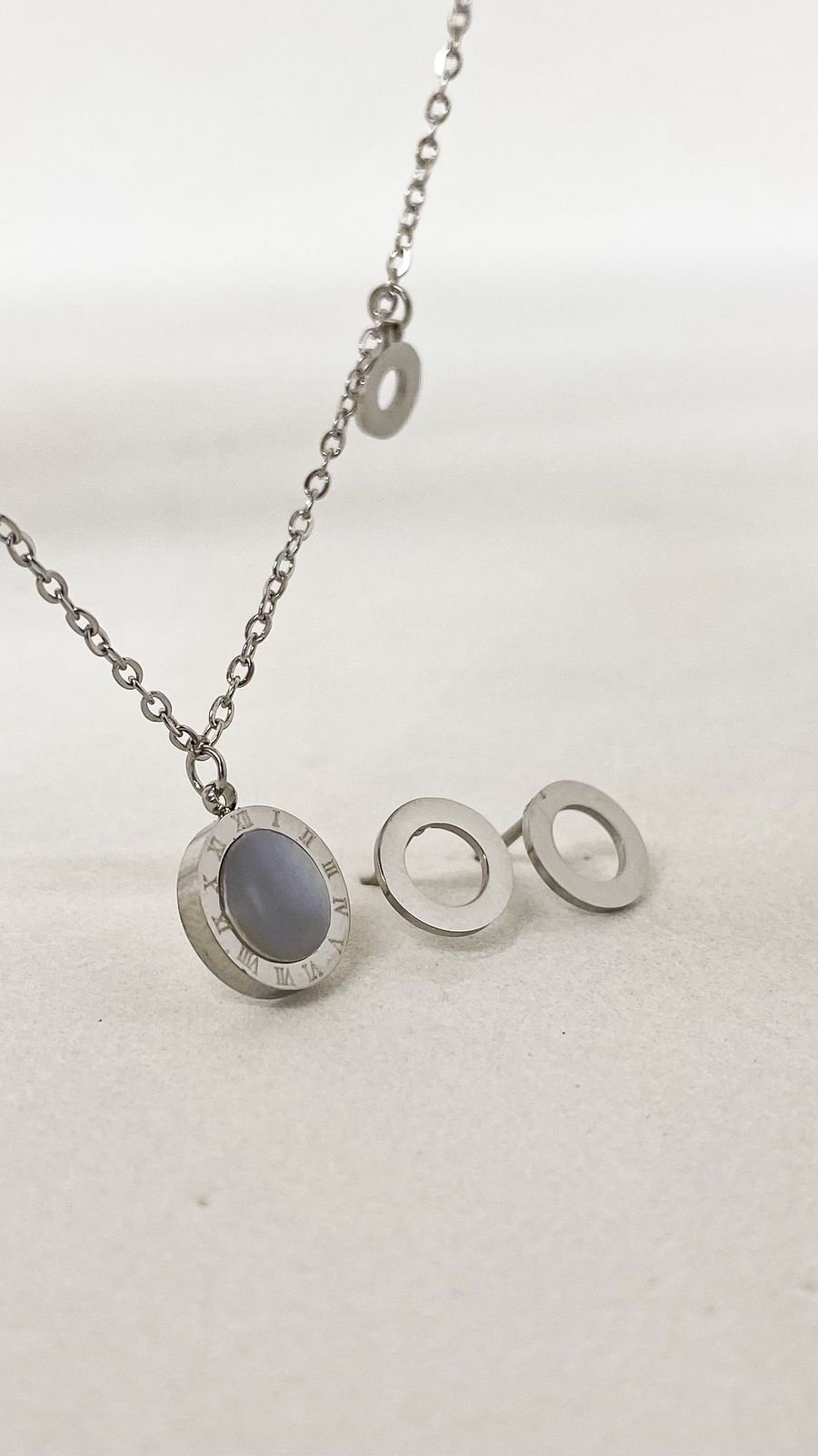 Conjunto Algarismo Romano Minimalist - Aço