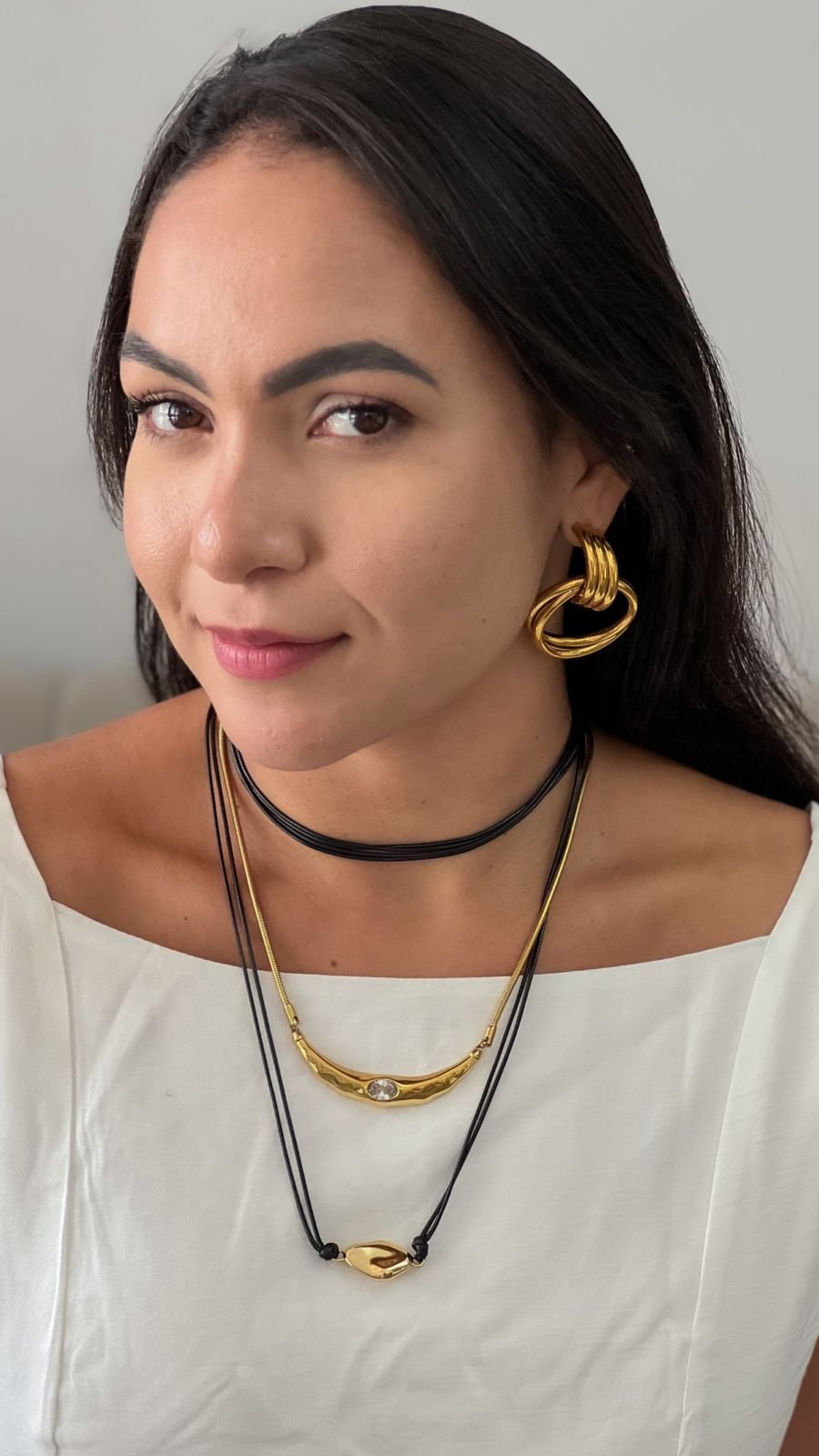 Colar Linha Black Organic