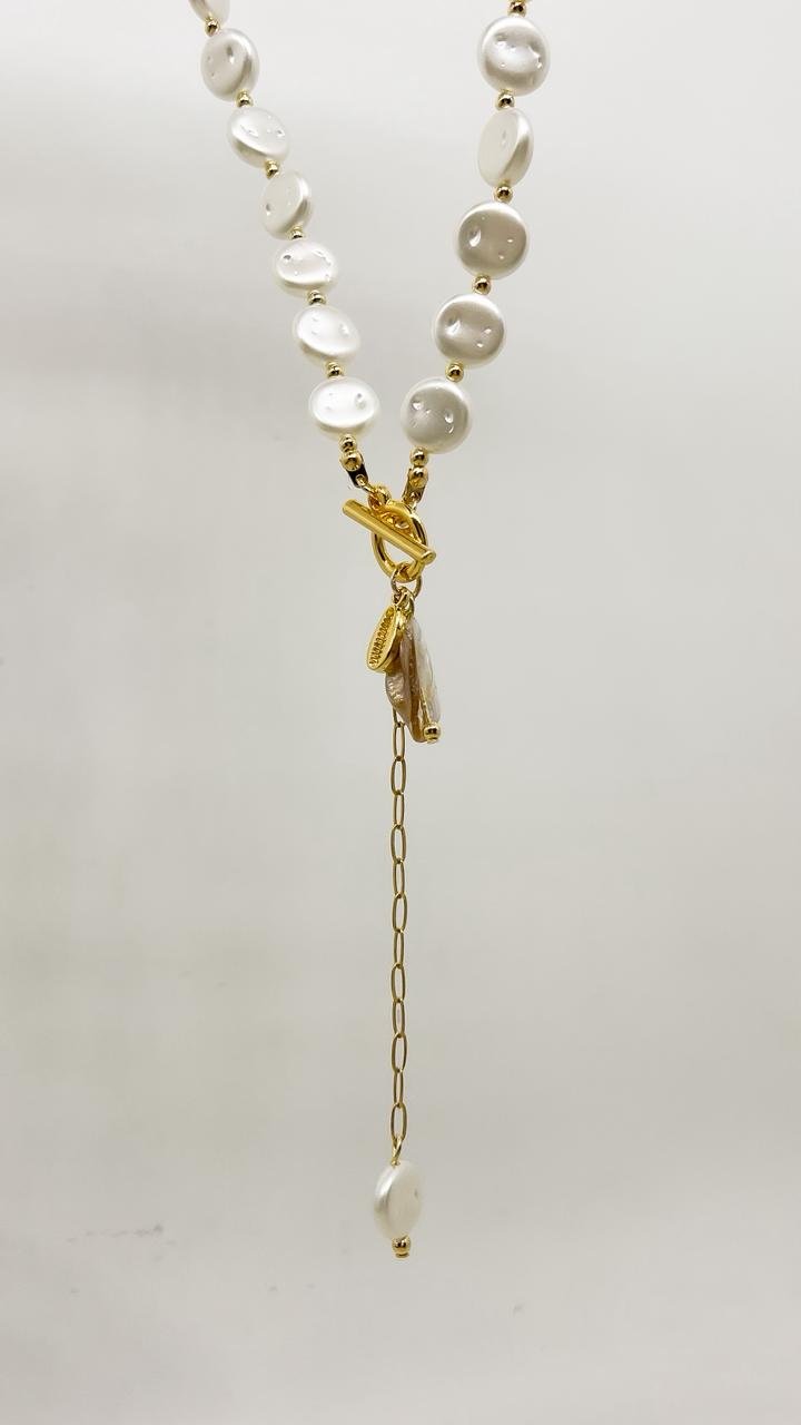 Gravatinha Mix Pérola Barroca