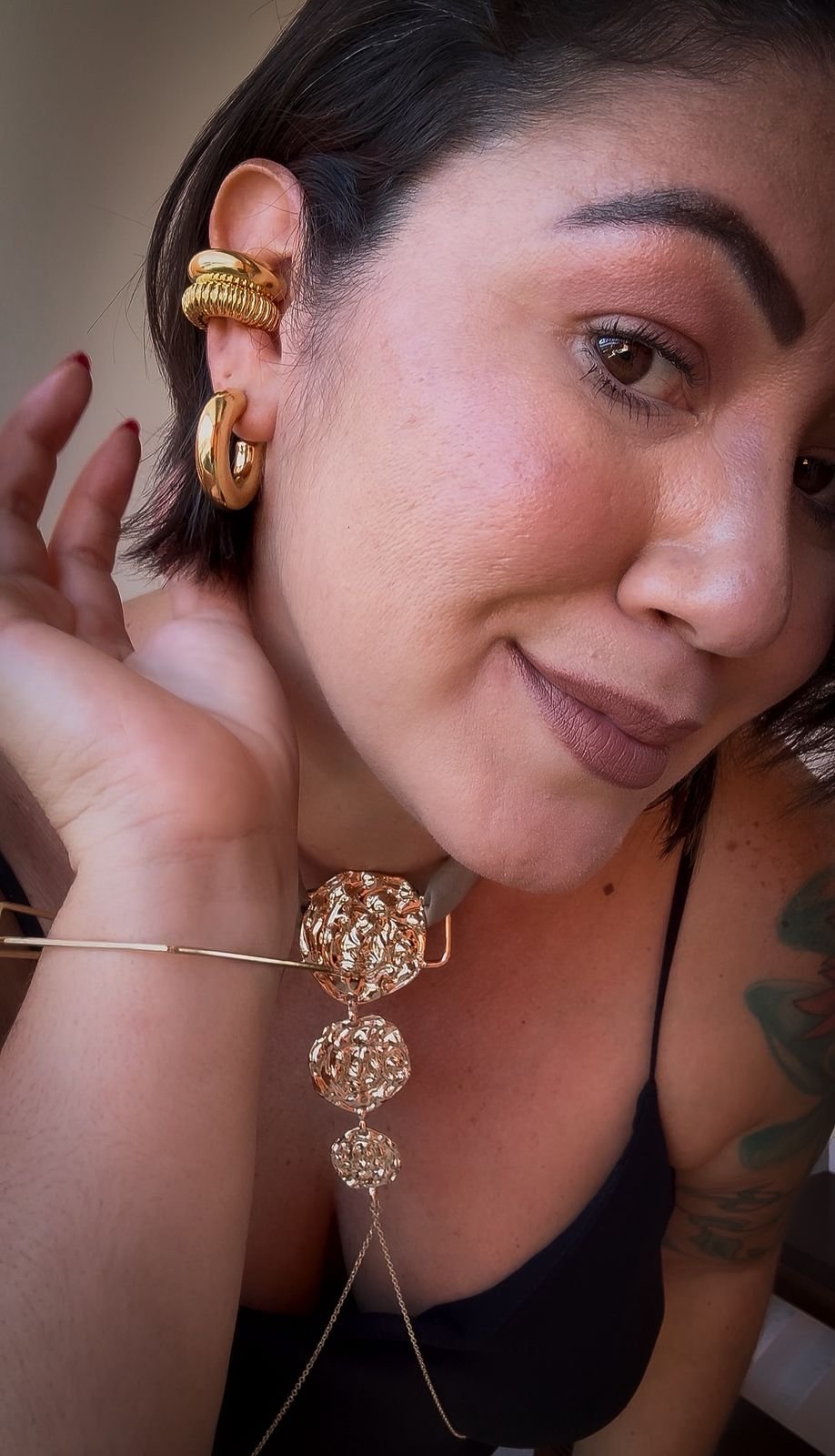 Argola Aurora Tubo M