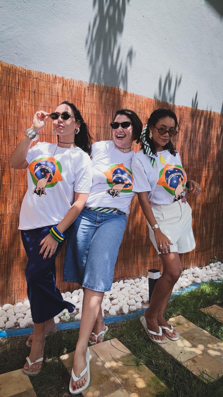 Camisa Caramelo Brasilidade