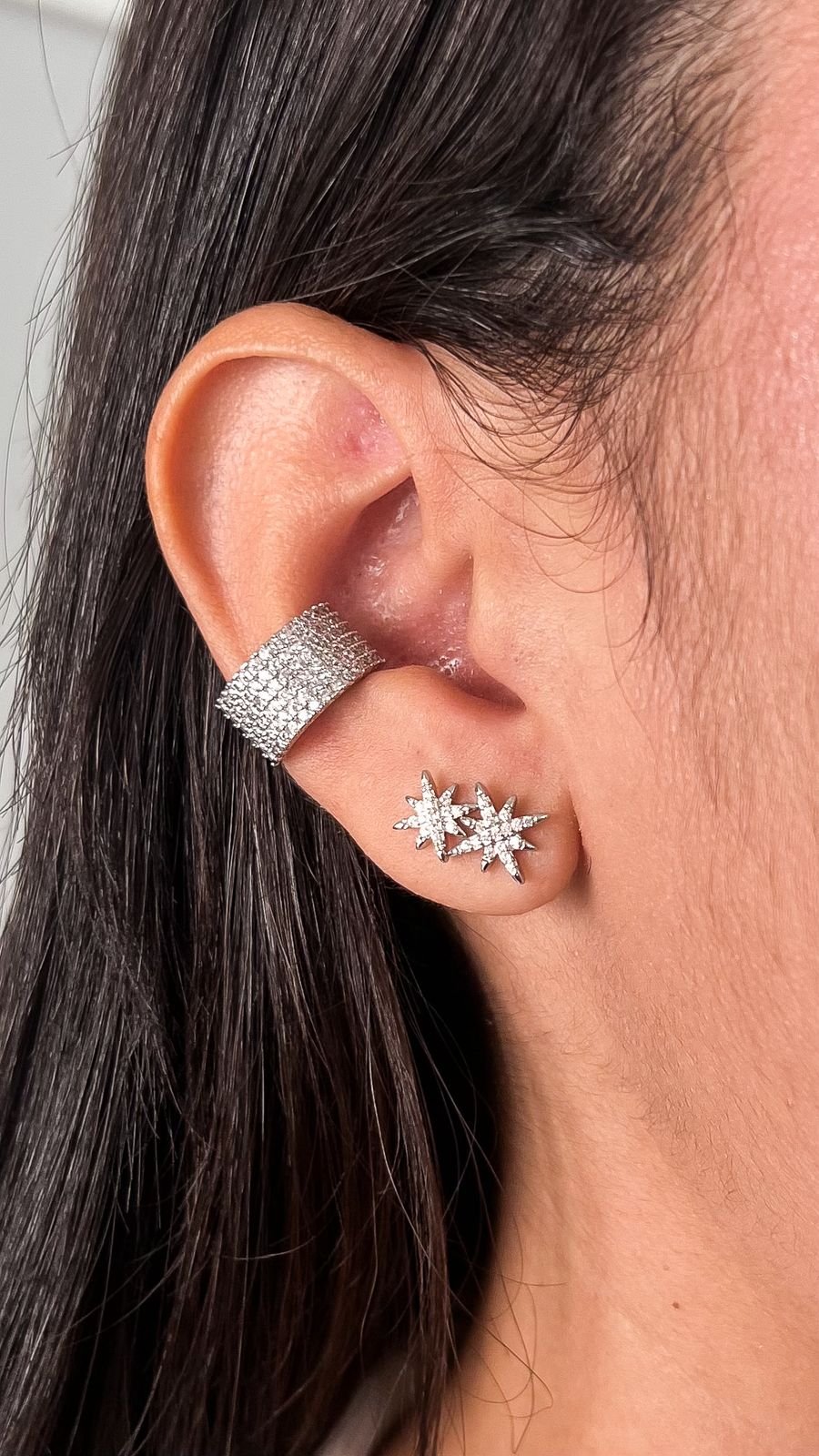 Piercing Fake Linhas Glow Over