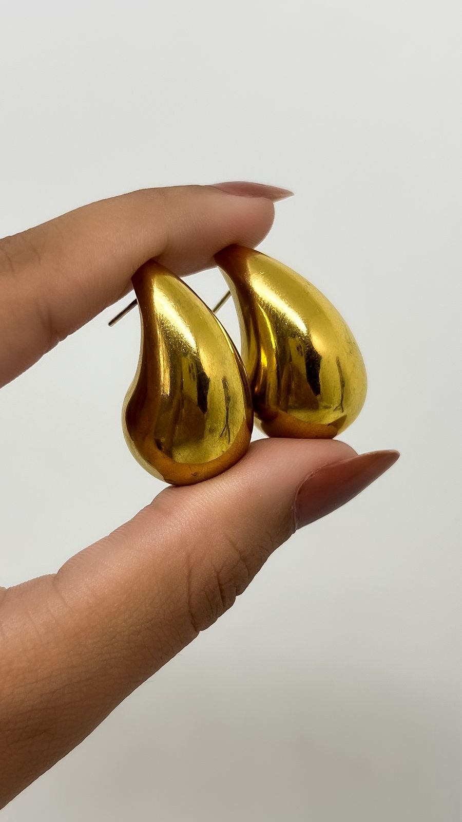 Brinco Gota D´ouro - Aço