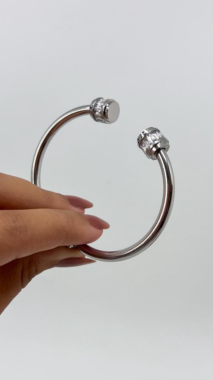 Bracelete Duo Fenda Glow - Aço