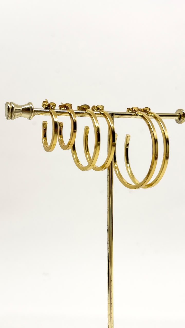 Argola Aurora Linha G - Aço