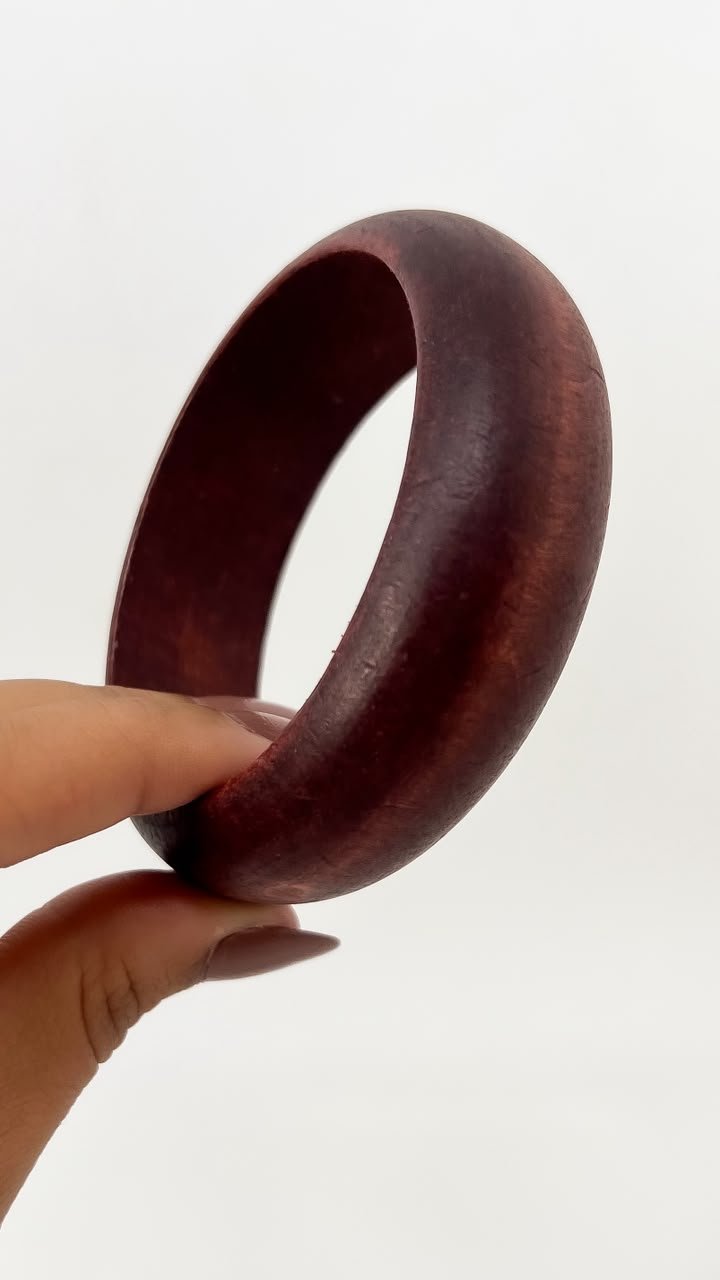 Bracelete Madeira Amendoado