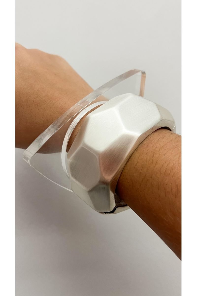 Bracelete Diamantado Fosco