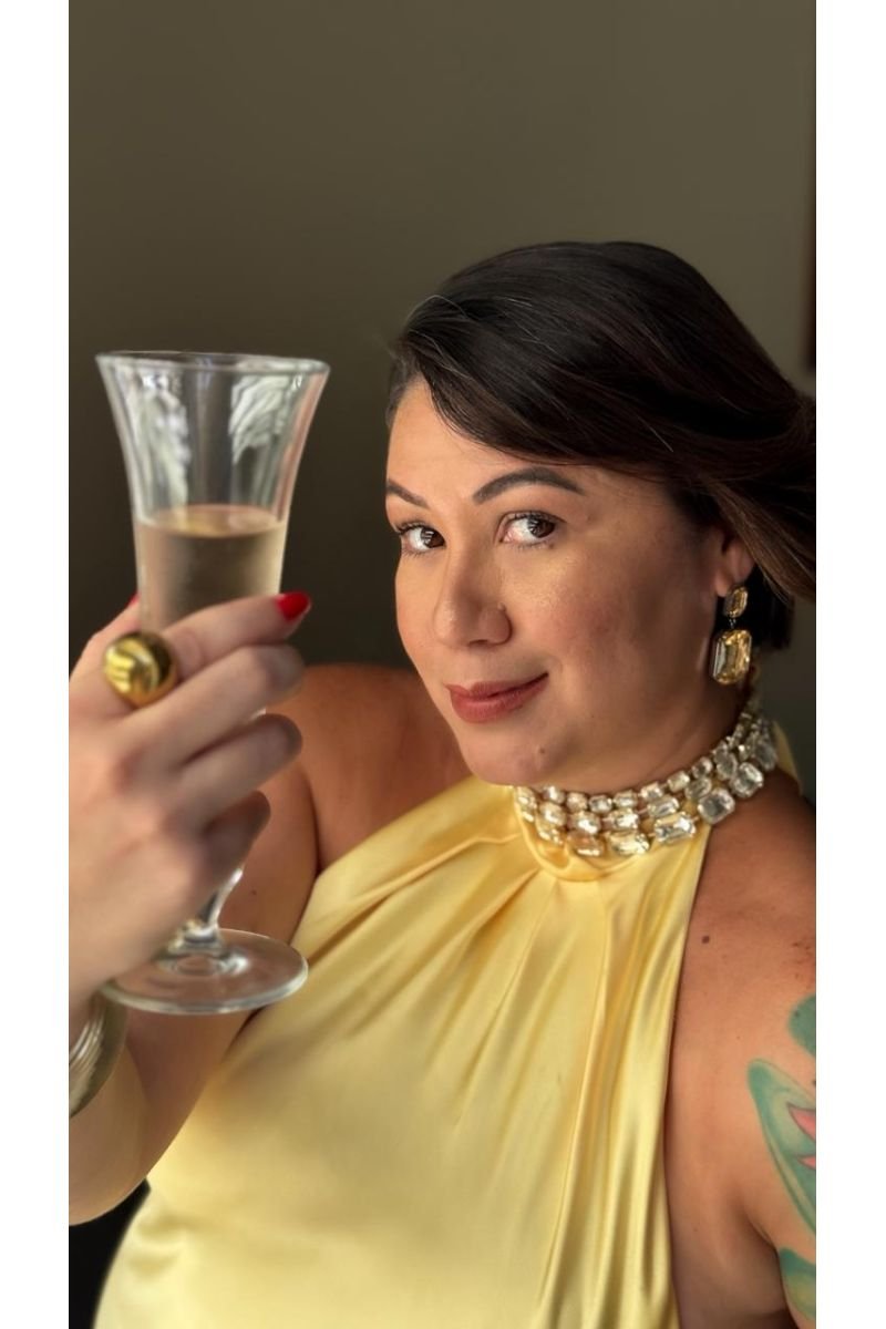 Brinco Donna Da Festa Do Ouro - Aço