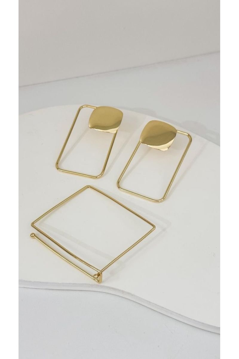 Brinco Linha Geometric Q.d