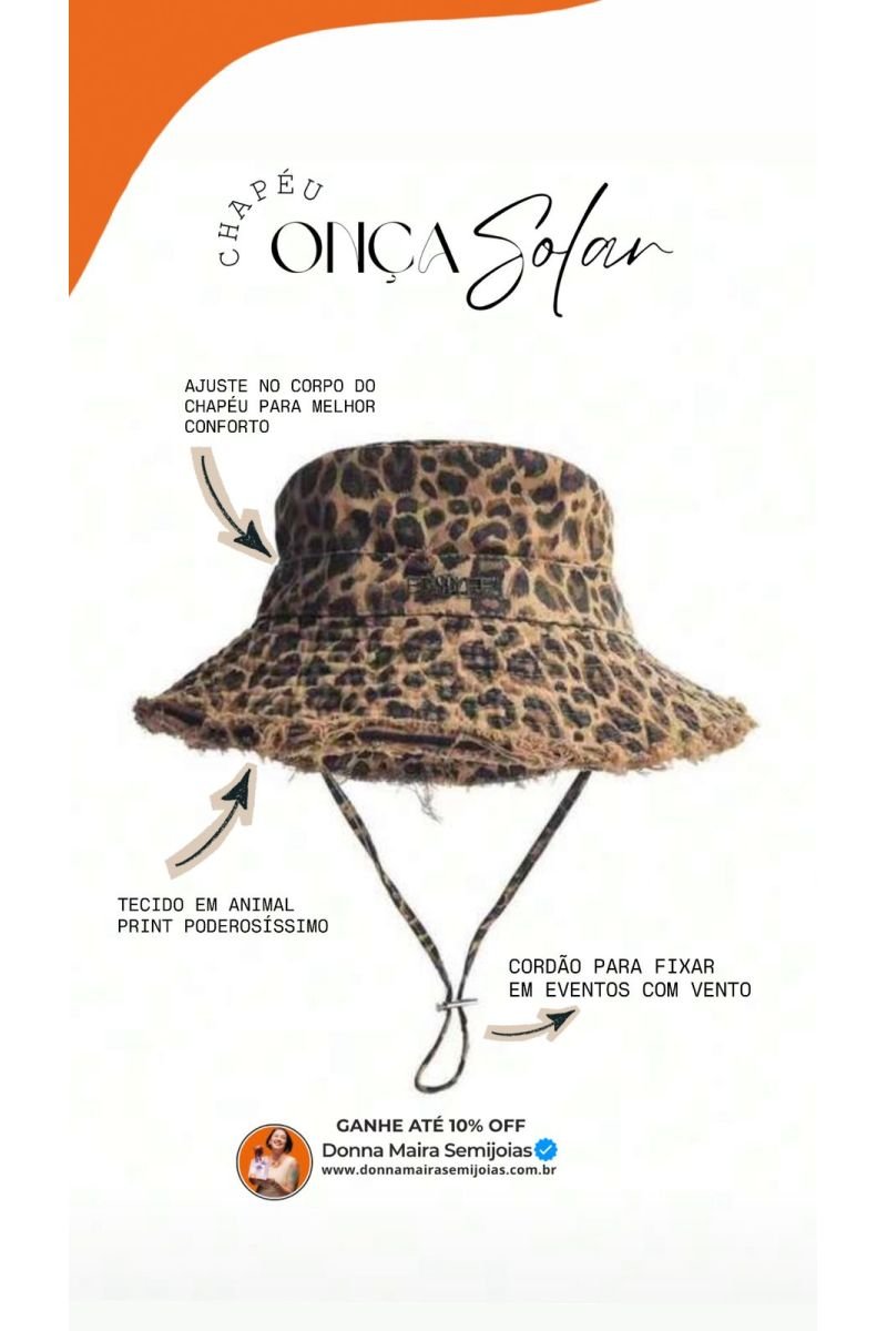 Chapeu Onça Solar