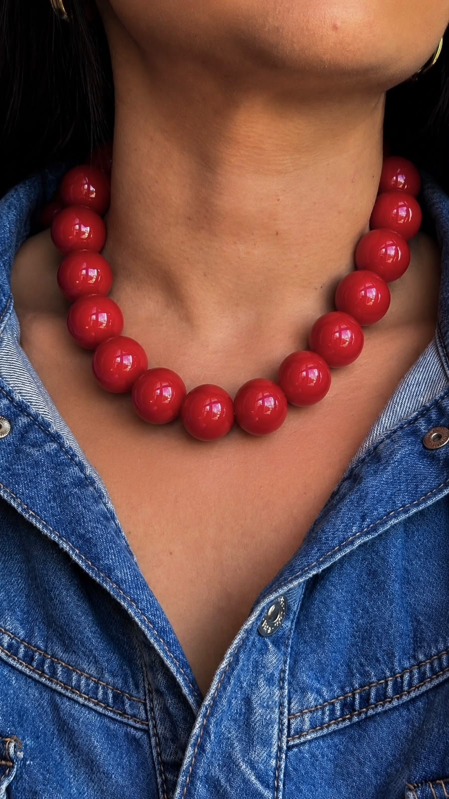 Colar Esfera Vintage