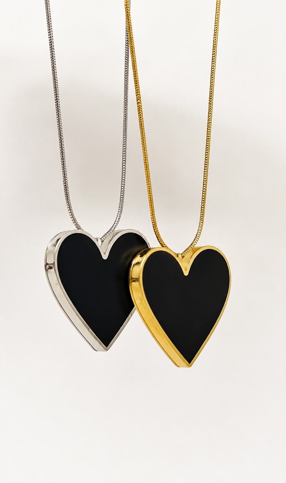 Colar Love All Black - Aço
