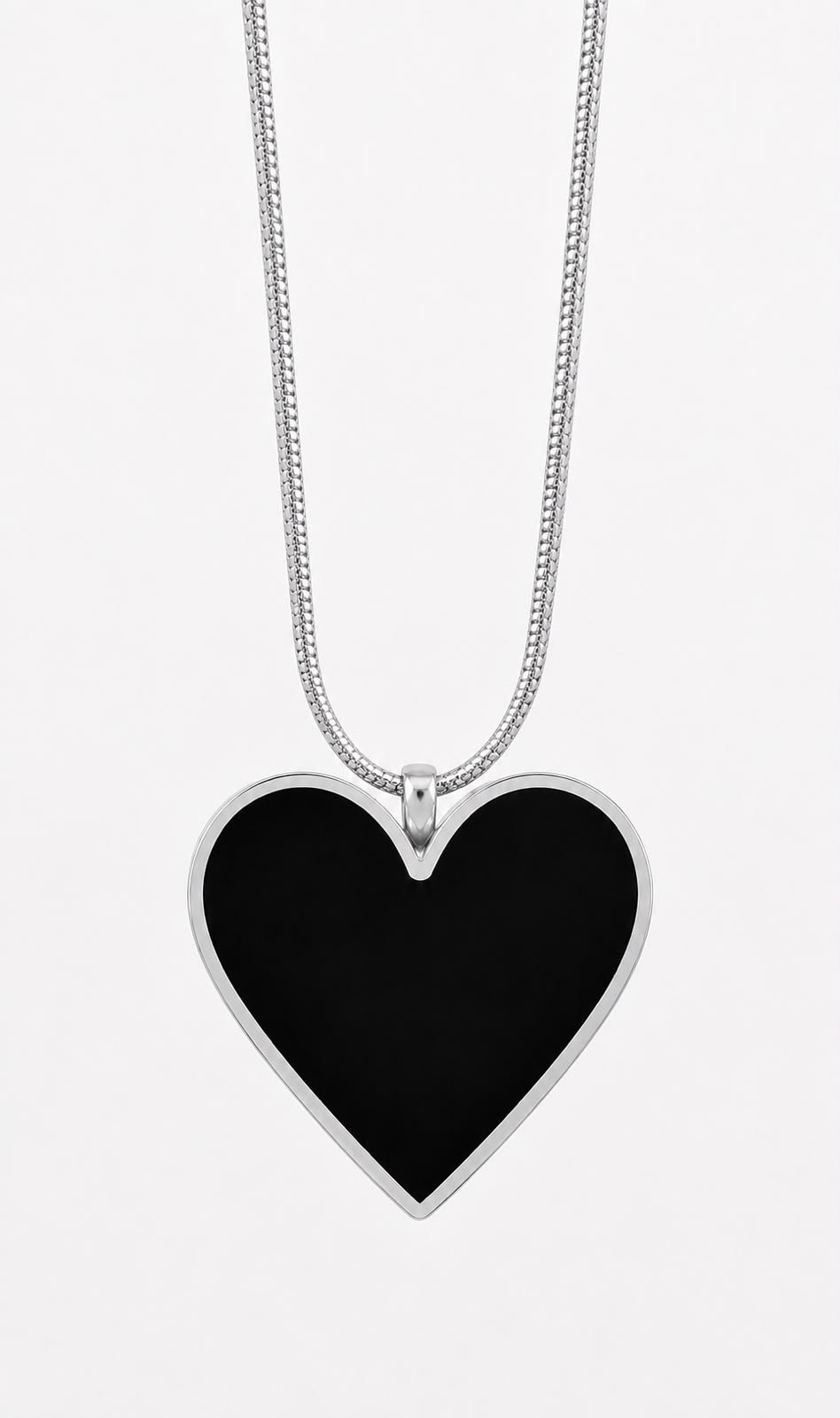 Colar Love All Black - Aço