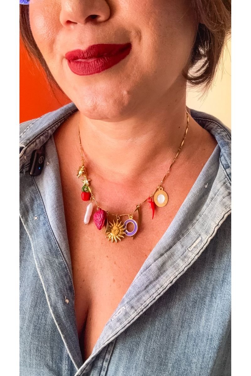 Colar Mix D´frida - Aço