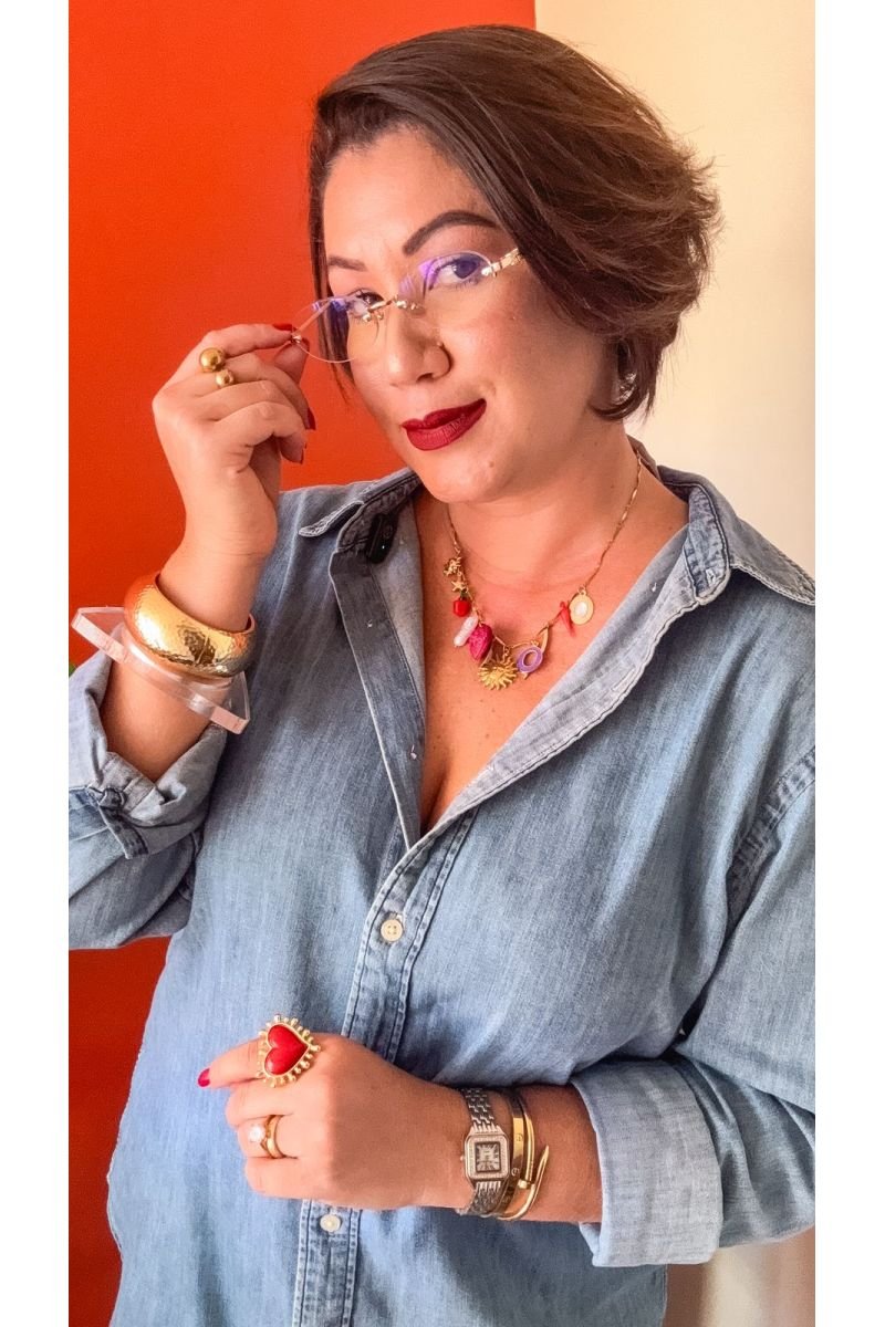 Colar Mix D´frida - Aço