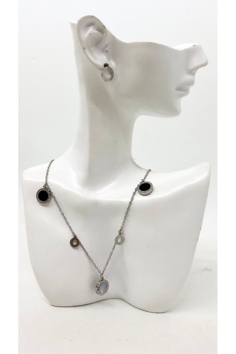 Conjunto Algarismo Romano Minimalist - Aço