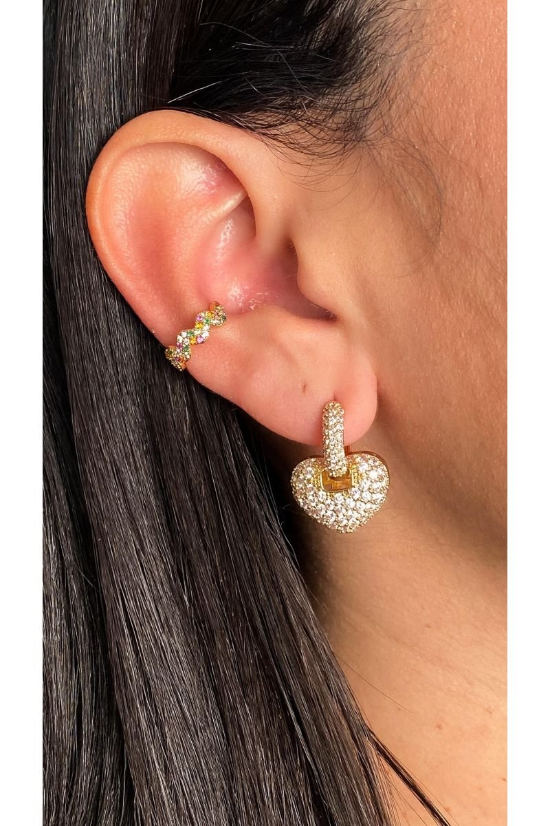 Piercing Fake Ondas Glow Color