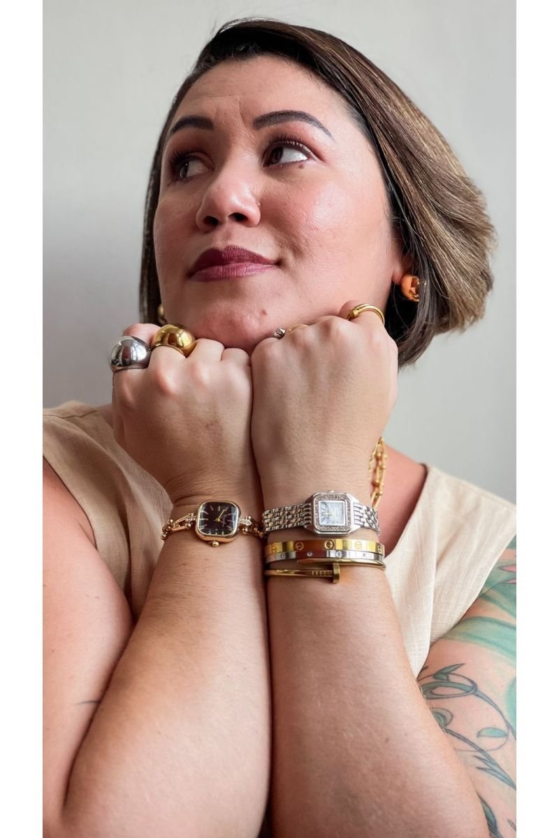 Relógio Inspiração Cart Minimalist